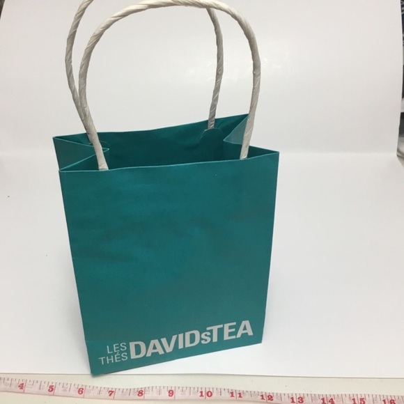 FWP DAVID’S TEA Paper Shopping Bag - Picture 1 of 3